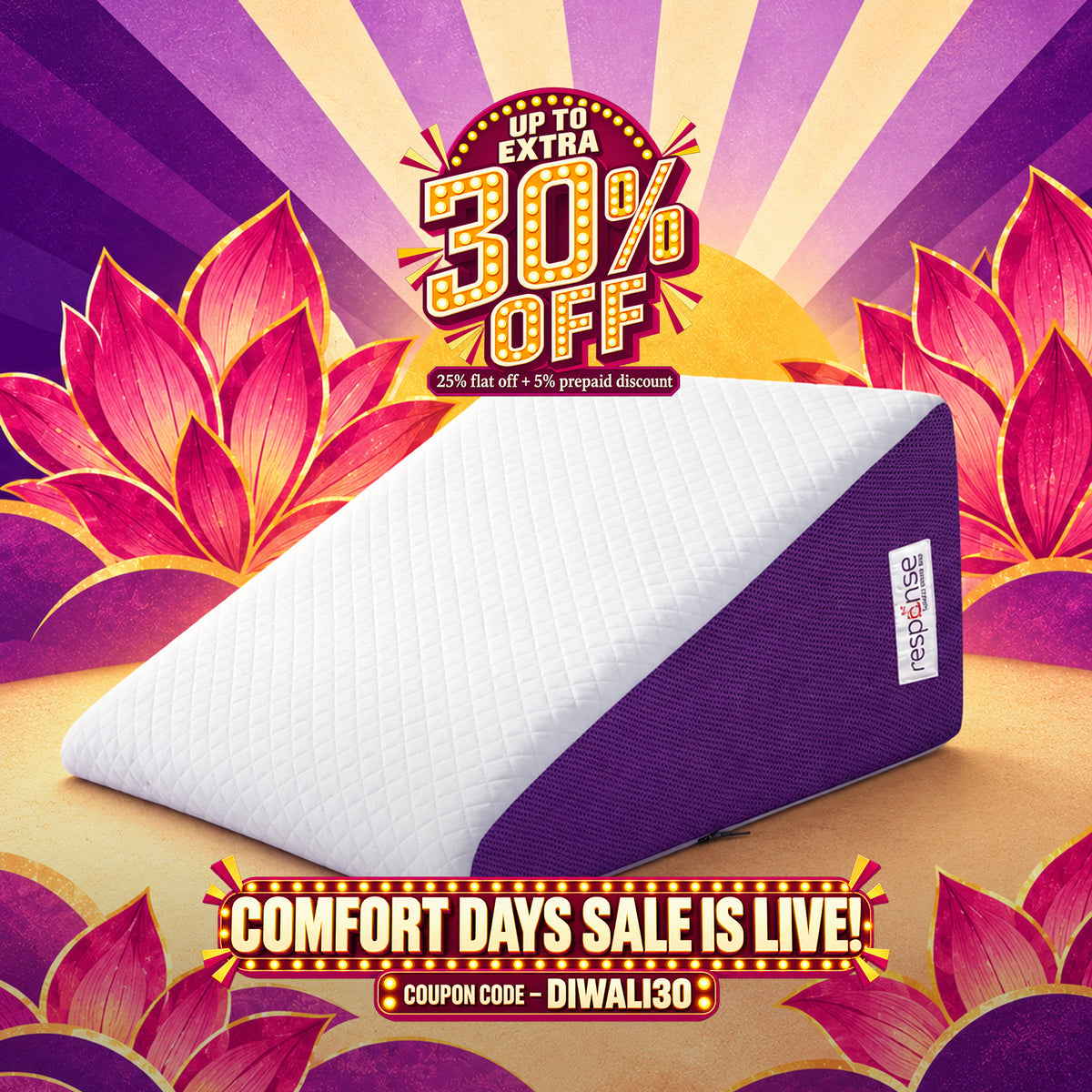 Memory Foam Wedge Pillow