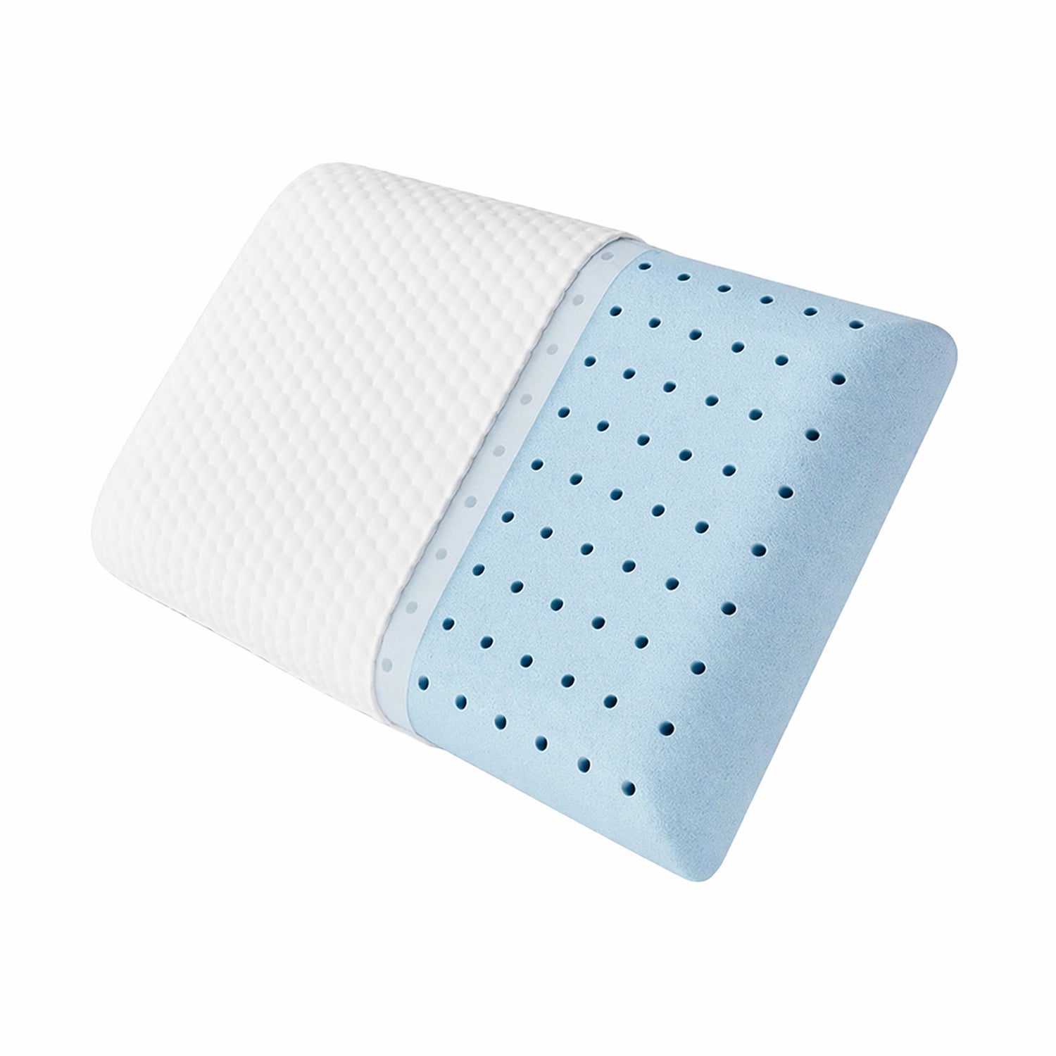 Response Cooling Memory Foam Pillow | Breathable Vented Design for Neck Support & Alignment